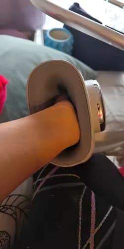 Customer photo review of Hugframe håndmassager