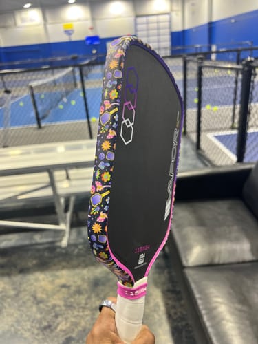 Customer photo review of Psychedelic Edge Tape (3 pack) - Pickleball Paddle Edge Tape