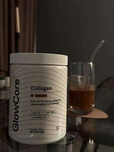 Recenzie cu fotografie de la un client despre GlowCore Collagen