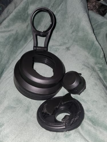 Customer photo review of 4L Titan Bottle (135 oz)
