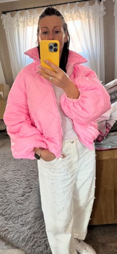 Customer photo review of Baloon Jeans mit Stretch CRYSTAL & PEARL