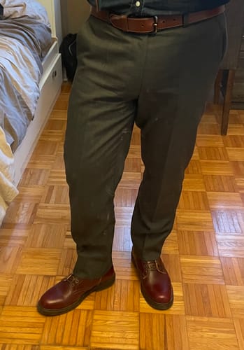 Customer photo review of Plain Commander Boot - luosjiet®boots - Wine TeaCore Smooth Cowhide