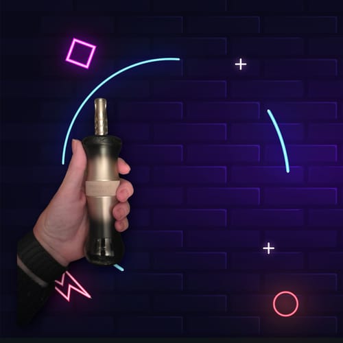 Customer photo review of Al Fakher Crown Bar - E-Hose X 60K - 0.6% de nicotine - Puff Jetable / Vape Disposable / Hookah