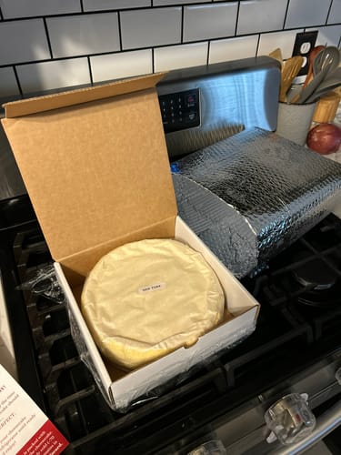 Customer photo review of New York Style Cheesecake