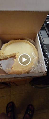 Customer video review of Key Lime Cheesecake