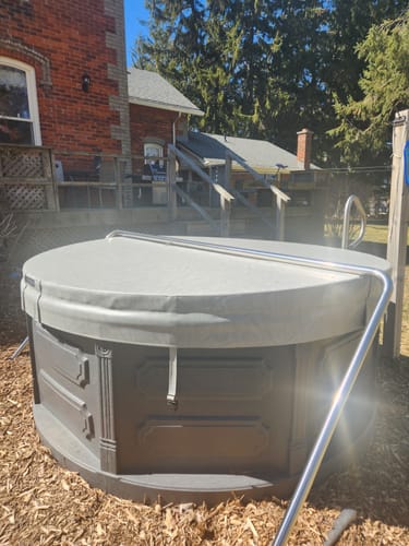Customer photo review of Custom Spa Cover