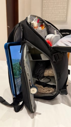 Customer photo review of The Underseat 15L