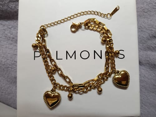 Customer photo review of Hearts All Over Bracelet