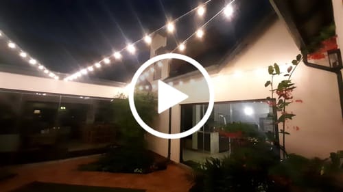 Customer video review of Plug-In Mini Bulb String Lights