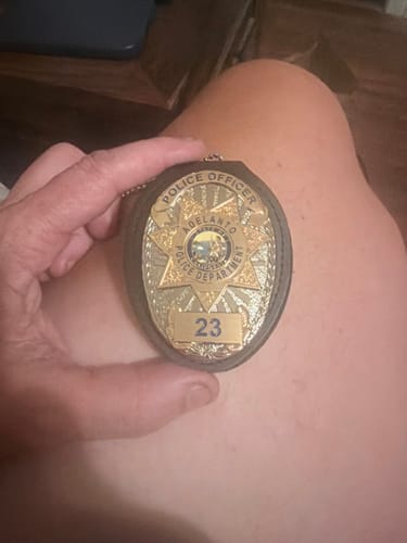 Customer photo review of Customizable Badge BA14
