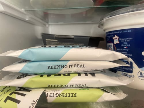 Customer photo review of Choc Hazelnut Protein Bar 25g x 16 bars