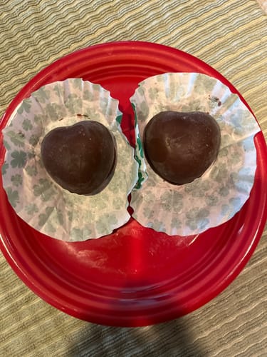Customer photo review of Cheesecake Bites