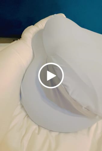 Customer video review of Mellow CloudAlign™ Pillow