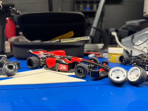 Customer photo review of Xbility F1 1/28 Formula One Chassis (Without servo) XB-F1