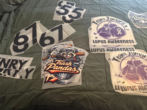 Customer photo review of Gang Sheet (Builder)