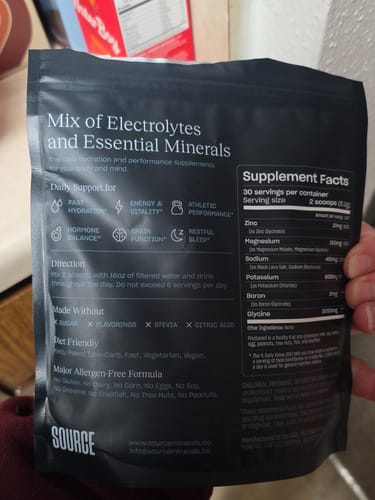 Customer photo review of Essential Mineral Mix