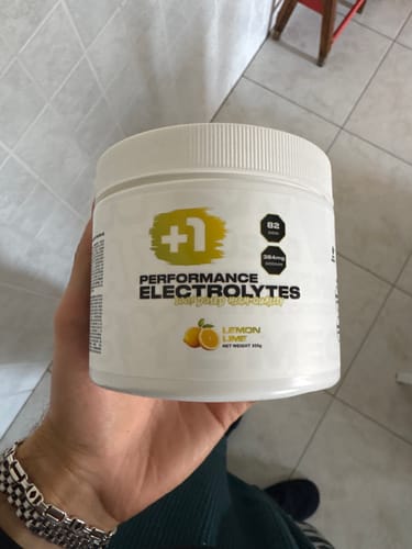 Customer photo review of +1© PERFORMANCE Electrolytes (350g | 80 Dosi)