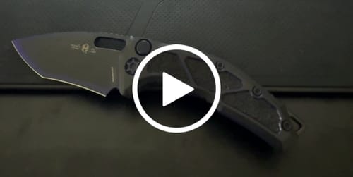 Customer video review of Heretic Medusa Auto – Secret Cel Shade Finish, UV Reactive Blade, Made in USA