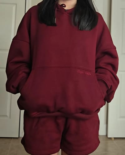 Customer photo review of Relaxed Oversized Hoodie
