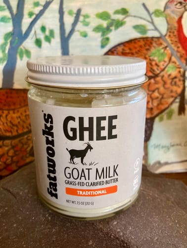 Customer photo review of Grass Fed Goat Milk Ghee (7.5 oz)