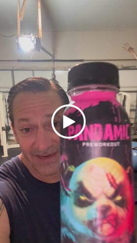 Customer video review of PANDAMIC Ready-To-Drink Pre-Workout