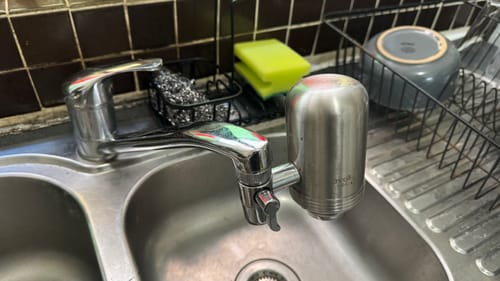 Customer photo review of Evolved H2O™ Tap Water Filter Refill