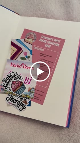 Customer video review of SPECIAL EDITION The Baking Games Hardcover with Sprayed Edges (+ AUTHOR-SIGNED BOOKPLATE)