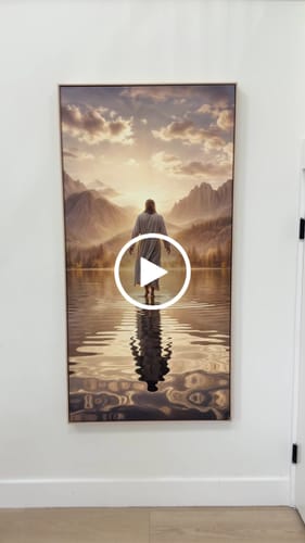 Customer video review of Reflections Faith Wall Art IV