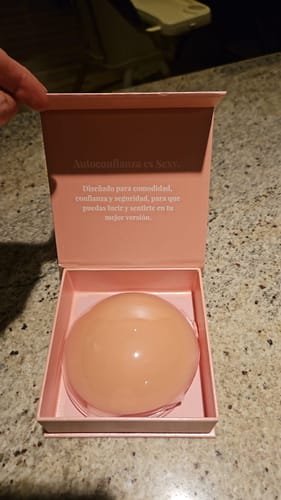 Customer photo review of Pezoneras Círculos sin Adhesivo