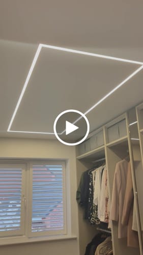 Customer video review of Bespoke Cut - Up to 20M Super Length Continuous Run LED COB Strip IP44 8W 4000K Cool White