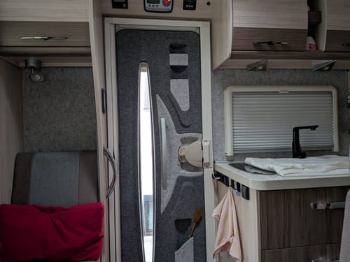 Customer photo review of Wollfilz selbstklebend für Camper
