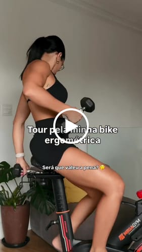 Customer video review of Bicicleta Ergométrica Smart Magnetic 13K | Disco 13KG | Resistência Magnética potente | Banco Ultra Soft