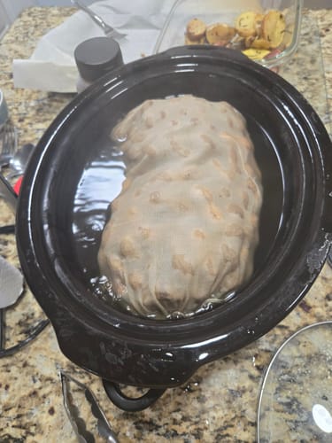 Customer photo review of Boil-The-Bag Boiled Peanuts (2 Bags)