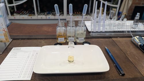 Customer photo review of Perfume Bar Blending