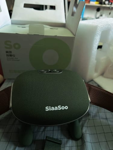 Customer photo review of Shiatsu Massagegerät für Nacken, Rücken & Beine mit Wärmefunktion