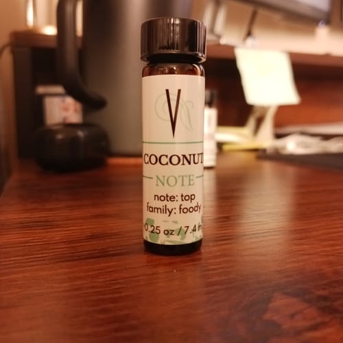 Customer photo review of Coconut Fragrance Note