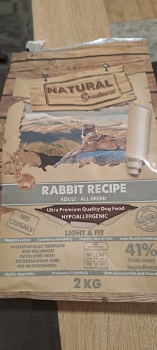 Customer photo review of NATURAL GREATNESS Hasen Rezeptur – Leicht & Fit / Ultra Premium - Erwachsene - Alle Rassen