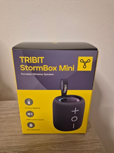 Customer photo review of TRIBIT StormBox Mini Portable Bluetooth Speaker (Only For UK/EU Customers)