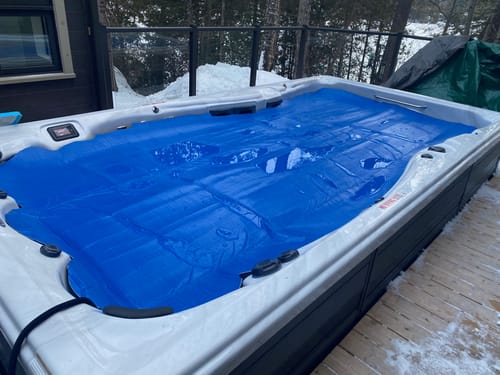 Customer photo review of Thermal Foam Spa Blanket.