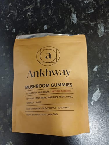 Customer photo review of Mushroom Gummies
