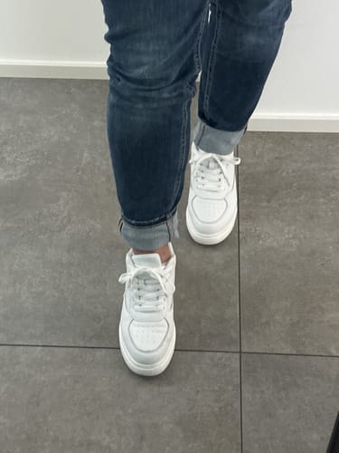 Customer photo review of ELEVATESHOES WHITE CLASSY