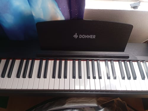 Customer photo review of Donner DDP-50 Piano digital de 88 teclas contrapesadas