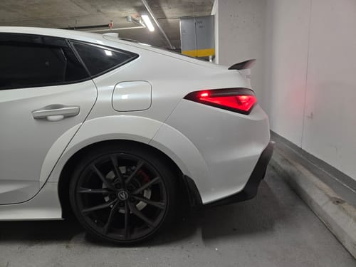Customer photo review of 2023-Up Acura Integra Extended Rear Spoiler