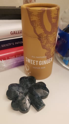 Customer photo review of Sweet Ginger Vapor Rub Stick