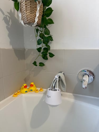 Customer photo review of Evolved H2O™ Advance Bath Filter