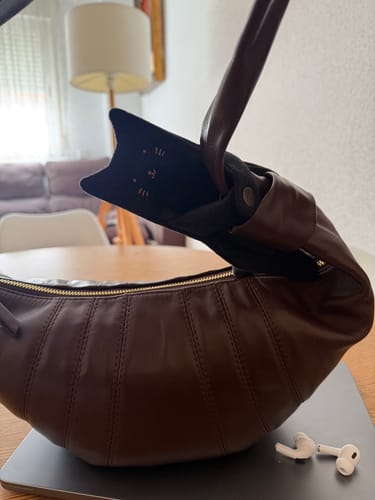 Customer photo review of Hugging Cat Zipper Pouch — Handmade Black Cat Bag Charm