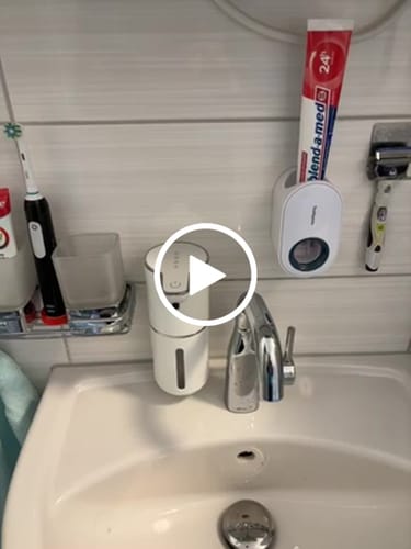 Customer video review of Reini™ Sensor-Schaumseifenspender XL