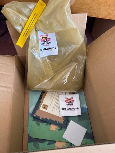 Customer photo review of Kratom - Red Maeng Da