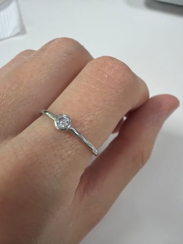 Customer photo review of ANILLO SHINE PLATA