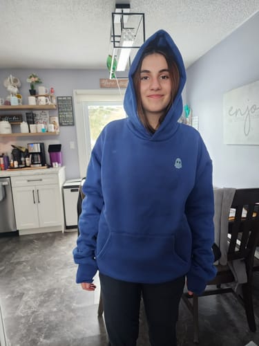 Customer photo review of The Classic Squiddy Hoodie
